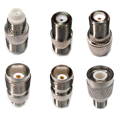 HF-Adapter TNC-Stecker-Buchse auf F-FME-Buchse Pin-Steckverbinder-Konverter