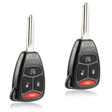2 For 2007 2008 2009 Dodge Ram Keyless Entry Car Remote Start Key Fob Combo