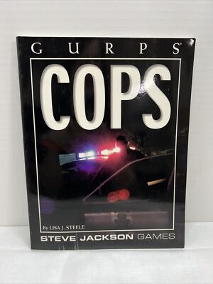 Gurps Cops 1st Edition 2001 by Lisa Steele SJG02295 Steven Jackson Games