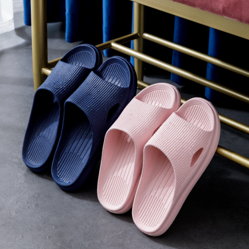 Unisex Men Slippers Simple Shoes Non-slip Sandal Bathroom Women Indoor  Slides | eBay