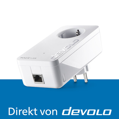 devolo Magic 1 LAN Powerline 1x Gigabit LAN Port 1x Erweiterungsadapter