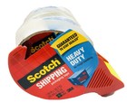 (3) Scotch Heavy Duty Shipping Packing Tape with Dispenser, 1.88" x 38.2 yds