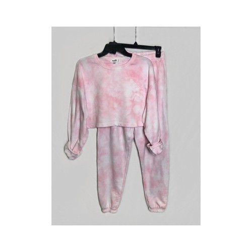 Missguided Pink Tie Dye Cropped 