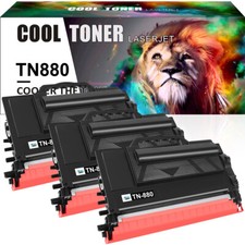 TN880 3PK Toner Compatible With Brother HL-L6200DW HL-L6300DW MFC-L6700DW L5900