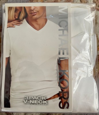 Cotton V-Neck T-Shirts Size LargeRETAIL 