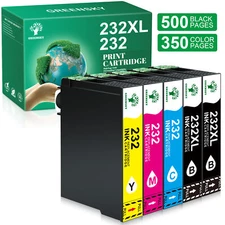 232XL Ink For Epson Expression Home XP-4205 XP-4200 WorkForce WF-2930 WF-2950