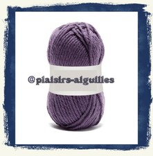 10 PELOTES DE LAINE PARTNER 3.5 MURE neuves