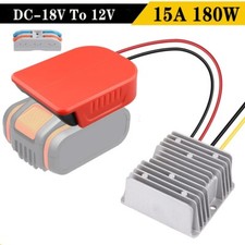 Convertidor reductor de voltaje de batería Worx 20V a 12V para regulador de voltaje de batería Worx 20V 4PIN