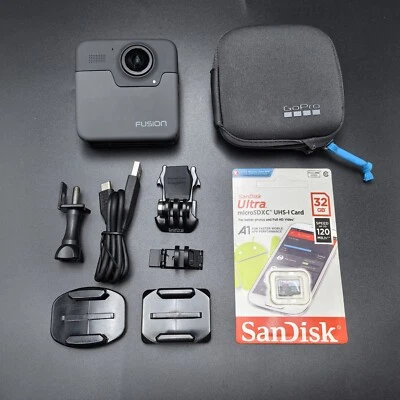 GoPro Fusion 360 Camera Digital 5.2K HD Action Camera VR Video Waterproof Cam