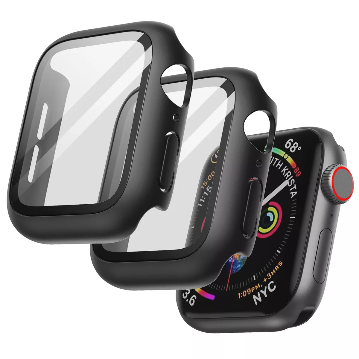 JETech Case with Screen Protector for Apple Watch SE/Series 6 5 4 40mm  Cover