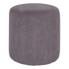 Pouf Sitzpouf Sitzhocker Cord Sitzpolster Beige Hocker Puff Rund Boden MIETTE