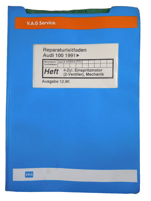Reparaturleitfaden Audi 100 C4 1,6+2,0l Motor AAE AAD ABB ABK Mechanik Zahnrieme