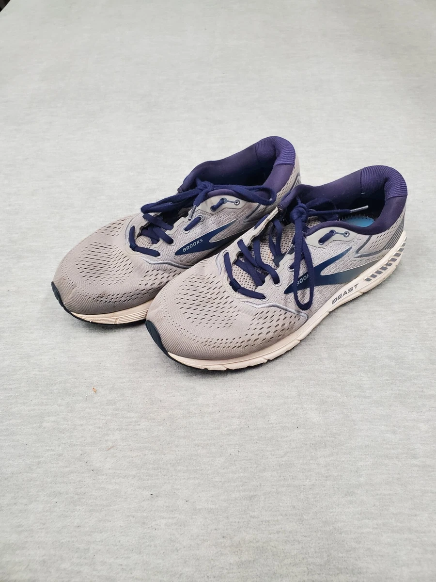 Brooks Beast 20 Mens Blue Grey size 11.5 Wide eBay