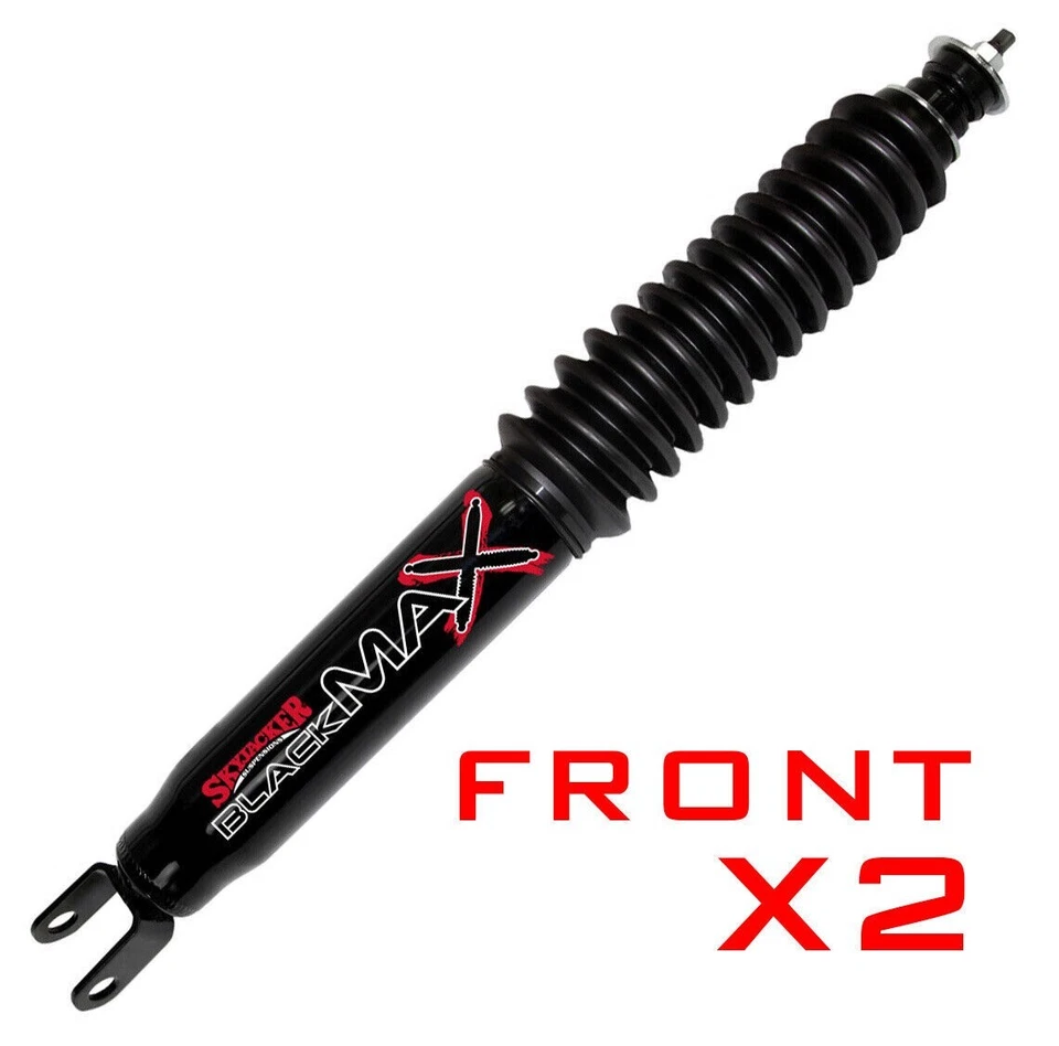 Комплект амортизаторов Skyjacker BlackMax с сапогами для 99-06 Silverado 1500 полный привод с подъемом 2-3 дюйма - Изображение 2 из 4