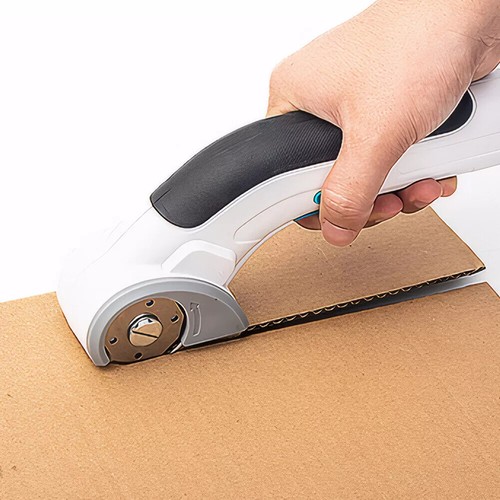 Electric Scissors Cordless Rotary Cutter PVC Leather for Crafts Sewing Cardboard - Picture 7 of 15