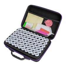 60 Slots Diamond Painting Storage Box Embroidery Accessories Grid Bead Container