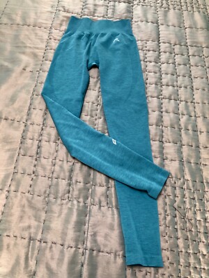 NWOT Oner Active Green Marl Gym Compression EFFORTLESS SEAMLESS Legging Sz-S