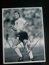 LIVERPOOL ENGLAND  player Steve McMahon Original autograph  signed  Press photo
