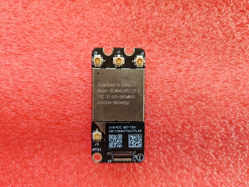 Apple A1278 A1286 A1297 607-7291 Airport WIFI+BT2.1
