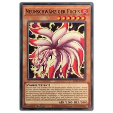 EGS1-EN009 Nine Tailed Fox 1 Ed. from Egyptian God Deck Slifer the Sky Dr