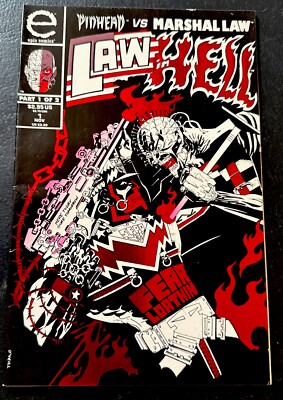 Law in Hell #1 Pinhead Vs Marshall Law (Epic 1993) comic Key Issue Com12