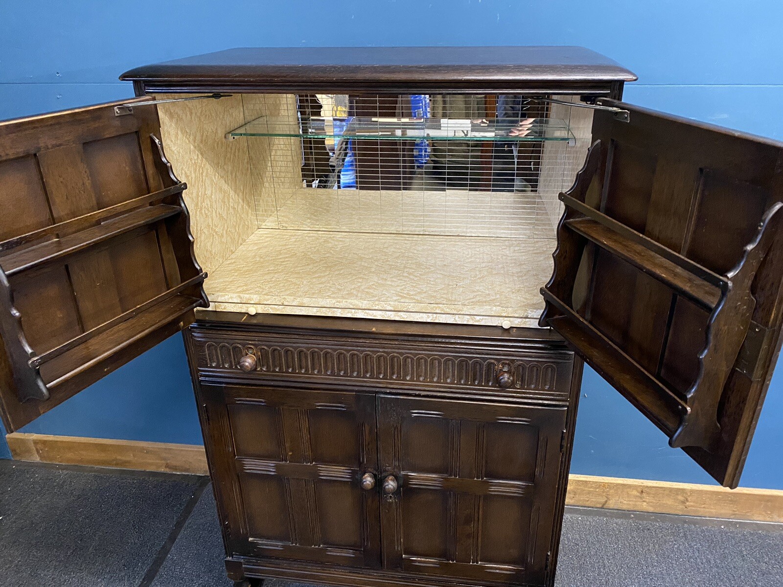 vintage priory oak drinks / cocktail eBay