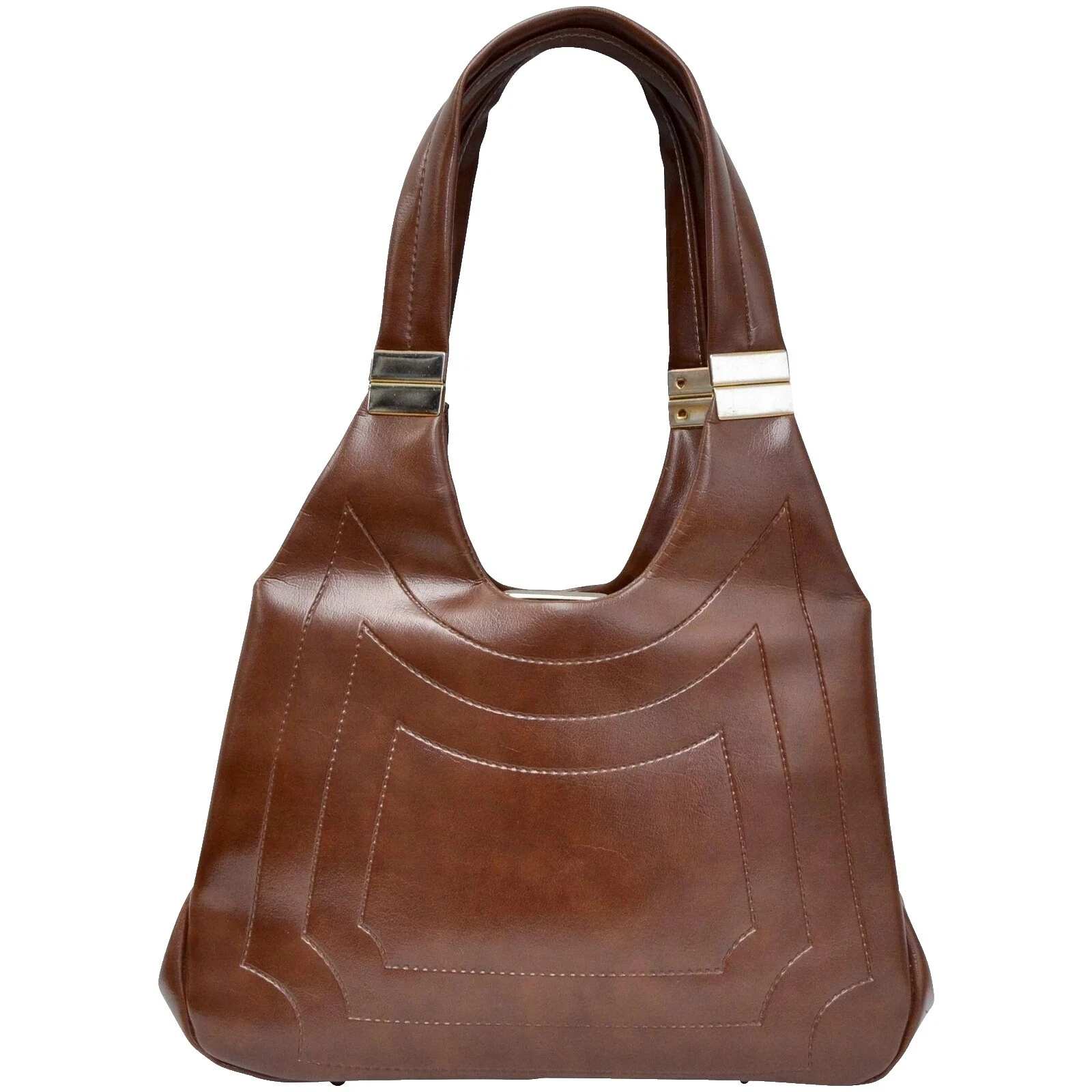 Bolsos vintage Sintético Marrón, Bolsos y estuches