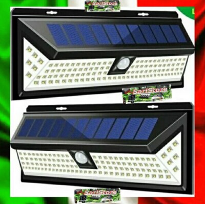 nipify Faretti Solari a Led da Esterno, 6 Pezzi Luce Solare Led Esterno