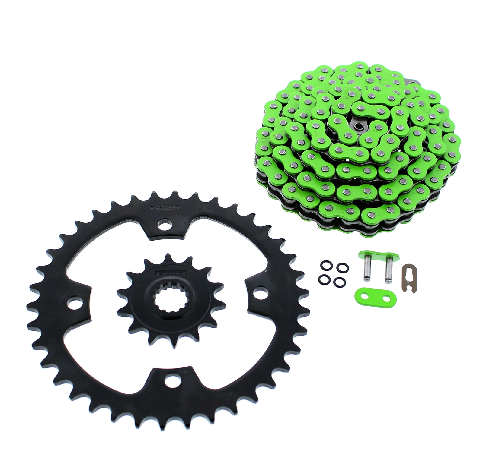 2011 2012 2013 2014 Kawasaki KFX450R KFX450 Green ORing Chain