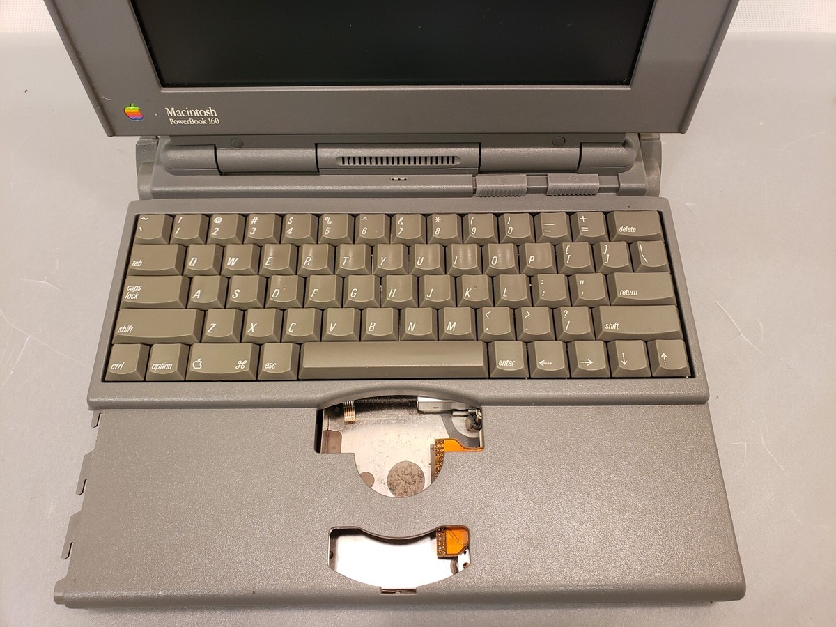 Vintage Apple Macintosh Mac PowerBook 160 M4550 Laptop ***AS-IS