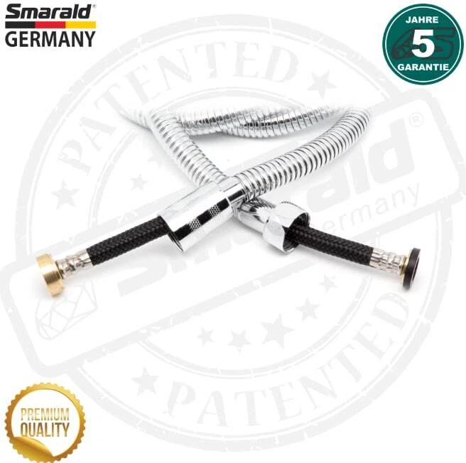 Duschschlauch Brauseschlauch Bidet Panzer Schlauch 1.5 m 2 m Edelstahl 1/2" IG  - Bild 4 von 4