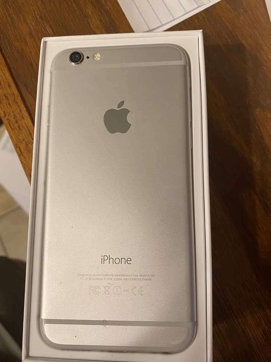 Apple iPhone 6 - 64GB - Silver (Sprint) A1586 (CDMA + GSM) | eBay
