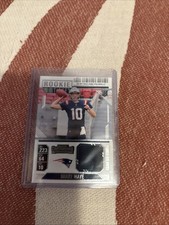 2024 Panini Contenders - Rookie Ticket Swatches Drake Maye #RTS-DME (MEM, RC)