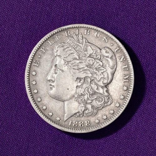 1888 0 Morgan Silver Dollar 90% Silver VF Very Fine