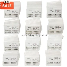 1-200x Dental Orthodontic Bracket Braces Mini Standard Roth Edgewise MBT 022 018