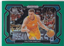 2024 PRIZM DRAFT PICK #50 DALTON KNECHT GREEN WIDESCREEN- LOS ANGELES LAKERS
