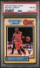1989 Kenner Startling Lineup One on One Michael Jordan PSA 8 NM-MT Bulls Card