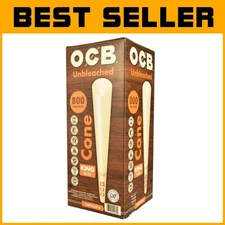 King Size Natural Rolling Cones 800-Pack