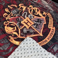 Harry Potter Twin Bedding Set 3pc Comforter Pillow Sham Body Pillow Cover Zip