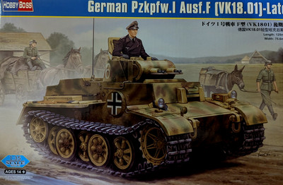 Hobby Boss 83805 - 1:35  German Pzkpfw.I Ausf.F (VK1801) Late