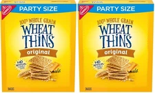 Wheat Thins Original Whole Grain Crackers, Party 20 Ounce (Pack of 2) 