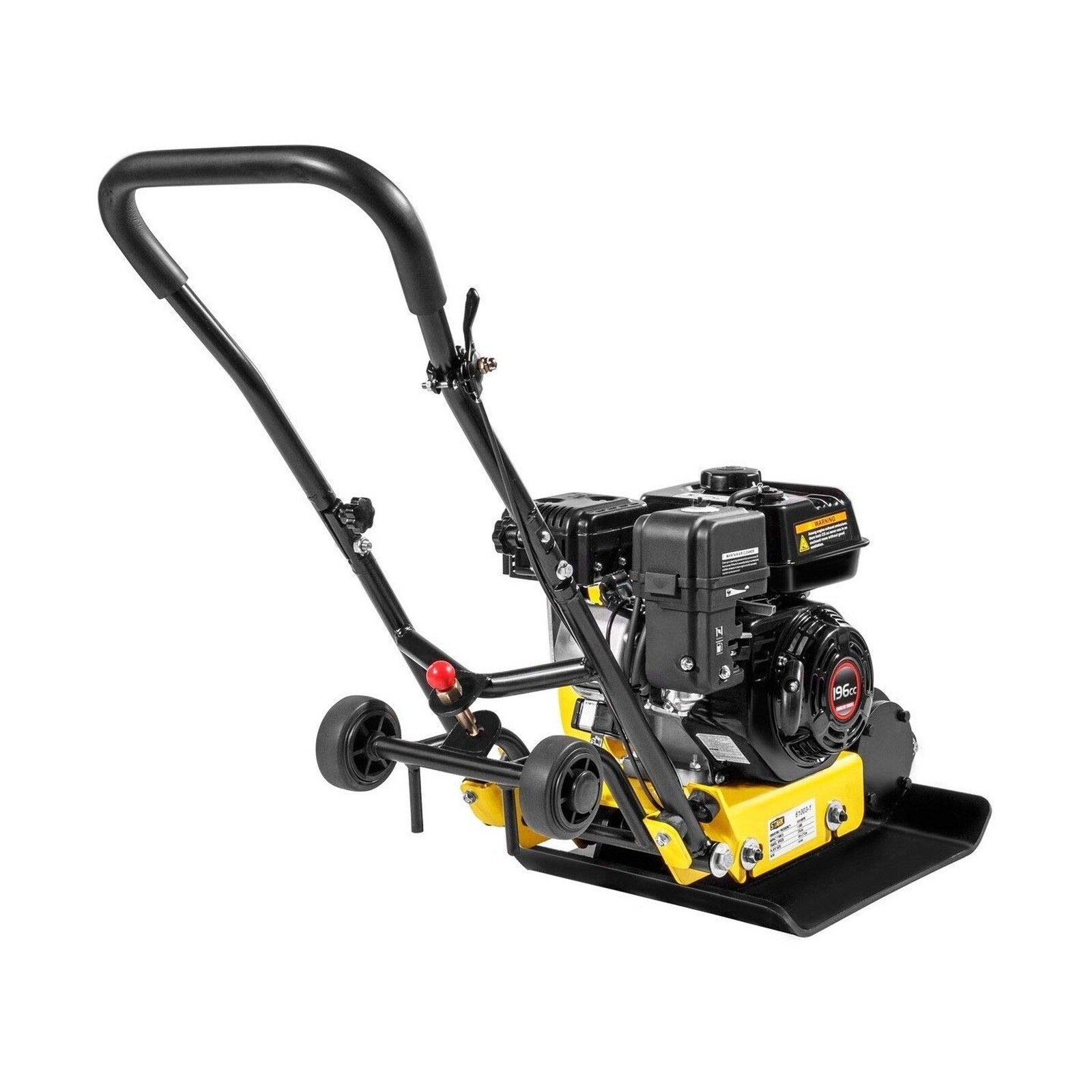 Stark USA 7.0HP 5000VPM 5500MAX Gas Vibration Compaction Force 20 x 14 inch P...