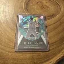 2022 Panini Prizm Draft Picks - Brilliance Dylan Beavers #BR-DB Silver Prizm(RC)