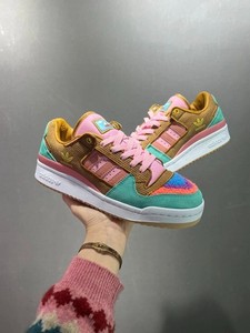 adidas gazelle silver green womens Adidas Forum Low The Simpsons 'Living Room' – FEIDCLOTHES main image 0