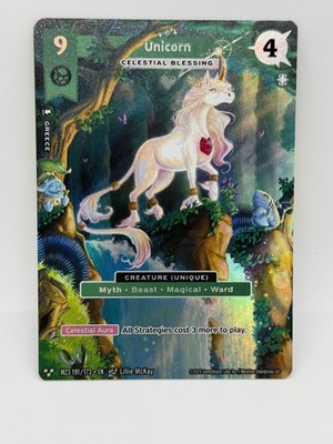 Unicorn (Celestial Blessing) 191/173 Alt Art MZ3 Secret Shadows 2025 Metazoo