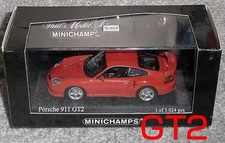 1/43 Porsche 911 Gt2 Red 2001 996