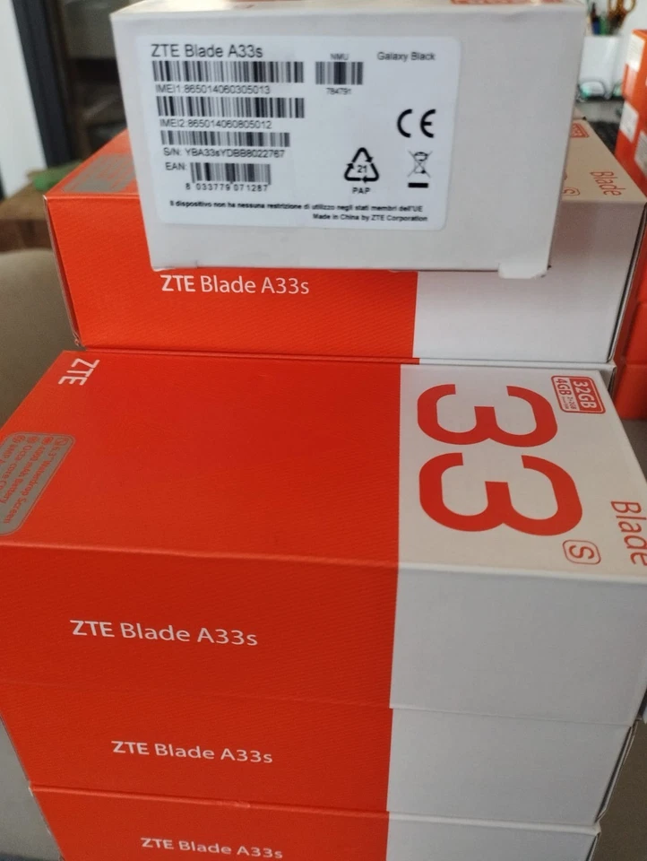 ZTE blade A33s 2 GB RAM 32 GB galaxy black smartphone android - Immagine 4 di 4