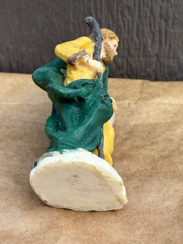 1996 Holiday Workshop handbemalte Harz Krippe Ersatz Hirte 5" - Bild 5 von 5