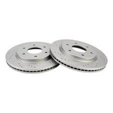 Kac - 320Mm Front Disc Brake Rotors Brake Kit For 2005-2007 Titan 2005-2006