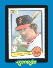 1983 Donruss - Johnnie LeMaster #125 GIANTS $2MIN ORDER